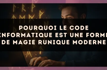 Pourquoi le code informatique est une forme de magie runique moderne