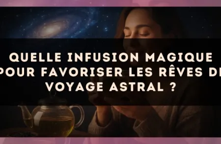 Quelle infusion magique pour favoriser les rêves de voyage astral ?