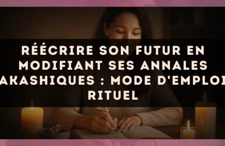 Réécrire son futur en modifiant ses annales akashiques : mode d'emploi rituel