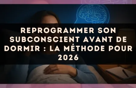 Reprogrammer son subconscient avant de dormir : la méthode pour 2026