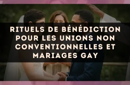 Rituels de bénédiction pour les unions non conventionnelles et mariages gay