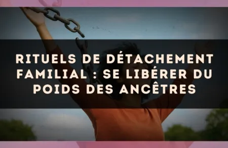 Rituels de détachement familial : se libérer du poids des ancêtres
