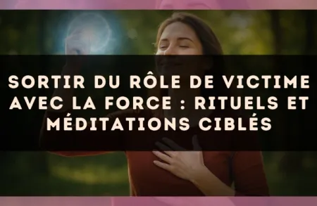 Sortir du rôle de victime avec la Force : rituels et méditations ciblés