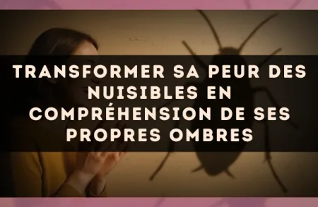 Transformer sa peur des nuisibles en compréhension de ses propres ombres