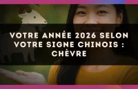 🐐 Votre année 2026 selon votre signe Chinois : Chèvre