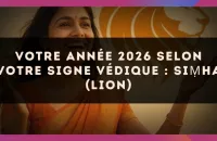 🦁 Votre année 2026 selon votre signe védique : Siṃha (Lion)