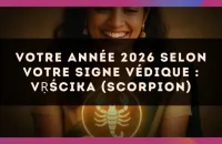 🦂 Votre année 2026 selon votre signe védique : Vṛścika (Scorpion)