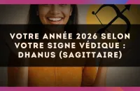 🏹 Votre année 2026 selon votre signe védique : Dhanus (Sagittaire)