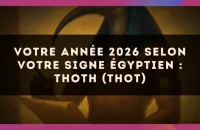 🪶 Votre année 2026 selon votre signe égyptien : Thoth (Thot)