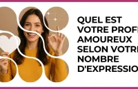 💘 Test : Quel est votre profil amoureux selon votre nombre d'expression ? 