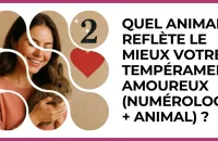 🦊 Test : Quel animal reflète le mieux votre tempérament amoureux (numérologie + animal) ? 