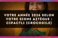 🐊 Votre année 2026 selon votre signe Aztèque : Cipactli (Crocodile)