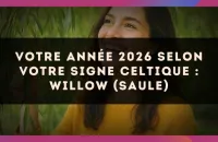 🌿 Votre année 2026 selon votre signe celtique : Willow (Saule)