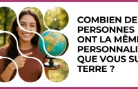 Test - Combien de personnes ont la même personnalité que vous sur Terre ?