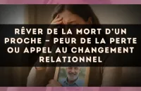 Rêver de la mort d’un proche — Peur de la perte ou appel au changement relationnel
