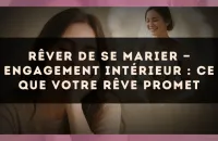 Rêver de se marier — Engagement intérieur : ce que votre rêve promet