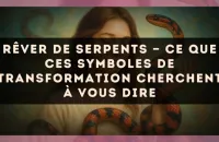 Rêver de serpents — Ce que ces symboles de transformation cherchent à vous dire