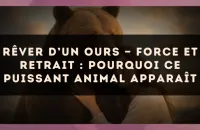 Rêver d’un ours — Force et retrait : pourquoi ce puissant animal apparaît