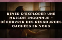 🏠 Rêver d’explorer une maison inconnue — Découvrir des ressources cachées en vous