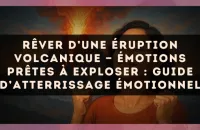 Rêver d’une éruption volcanique — Émotions prêtes à exploser : guide d’atterrissage émotionnel