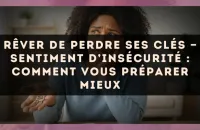 Rêver de perdre ses clés — Sentiment d’insécurité : comment vous préparer mieux