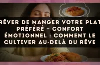 Rêver de manger votre plat préféré — Confort émotionnel : comment le cultiver au?delà du rêve
