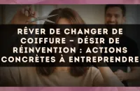 Rêver de changer de coiffure — Désir de réinvention : actions concrètes à entreprendre