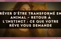 Rêver d’être transformé en animal — Retour à l’instinct : ce que votre rêve vous demande