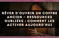 Rêver d’ouvrir un coffre ancien — Ressources oubliées : comment les activer aujourd’hui