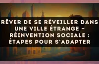 Rêver de se réveiller dans une ville étrange — Réinvention sociale : étapes pour s’adapter