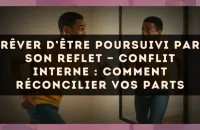 Rêver d’être poursuivi par son reflet — Conflit interne : comment réconcilier vos parts