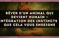Rêver d’un animal qui devient humain — Intégration des instincts : que cela vous enseigne