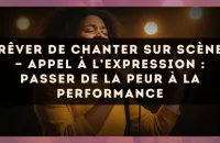 Rêver de chanter sur scène — Appel à l’expression : passer de la peur à la performance