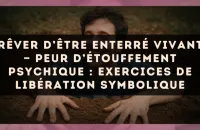 Rêver d’être enterré vivant — Peur d’étouffement psychique : exercices de libération symbolique
