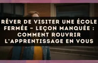 Rêver de visiter une école fermée — Leçon manquée : comment rouvrir l’apprentissage en vous