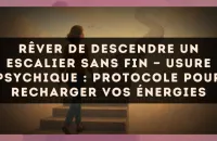 Rêver de descendre un escalier sans fin — Usure psychique : protocole pour recharger vos énergies