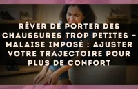 Rêver de porter des chaussures trop petites — Malaise imposé : ajuster votre trajectoire pour plus de confort