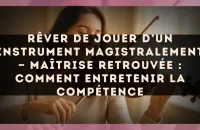 Rêver de jouer d’un instrument magistralement — Maîtrise retrouvée : comment entretenir la compétence