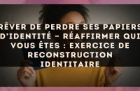 Rêver de perdre ses papiers d’identité — Réaffirmer qui vous êtes : exercice de reconstruction identitaire