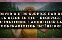 Rêver d’être surpris par de la neige en été — Recevoir l’inattendu : accueillir la contradiction intérieure