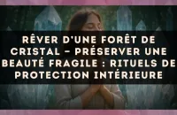 Rêver d’une forêt de cristal — Préserver une beauté fragile : rituels de protection intérieure