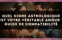Quel signe astrologique est votre véritable amour ? guide de compatibilité