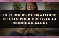 Les 12 jours de gratitude : rituels pour cultiver la reconnaissance