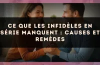 Ce que les infidèles en série manquent : causes et remèdes