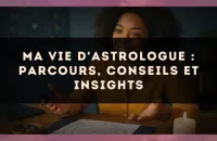 Ma vie d'astrologue : parcours, conseils et insights