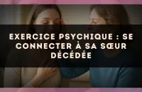 Exercice psychique : se connecter à sa sœur décédée
