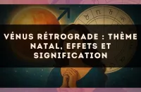 💫 Vénus rétrograde : thème natal, effets et signification