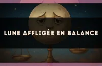 ⚖️ Lune affligée en Balance
