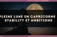 🌕♑️ Pleine lune en Capricorne : stability et ambitions