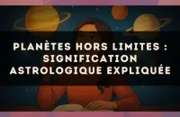 Planètes hors limites : signification astrologique expliquée
